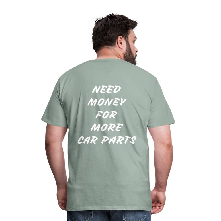 Need Money - steel green