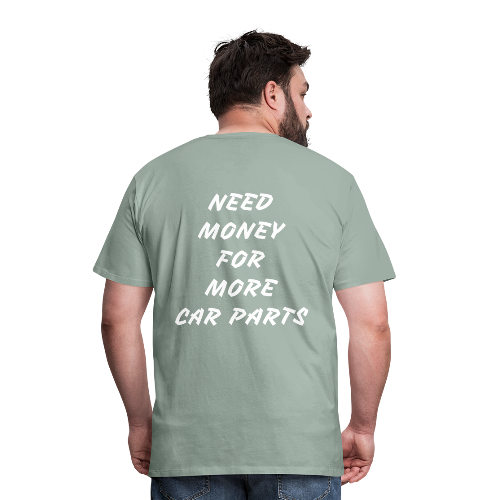 Need Money - steel green