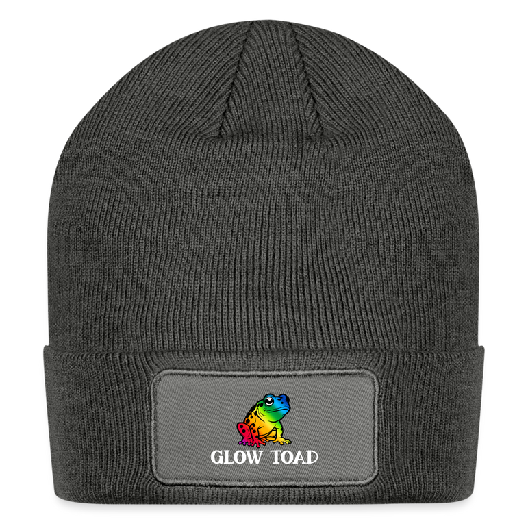 Glow Toad Beanie - charcoal grey