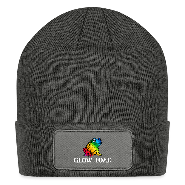 Glow Toad Beanie - charcoal grey