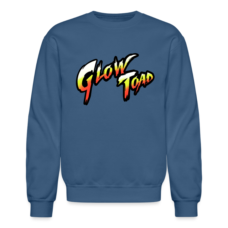 Halloween Toad Crew Neck - indigo blue