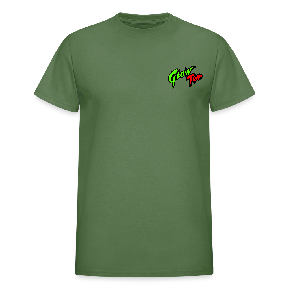 Santa Toad T shirt - military green