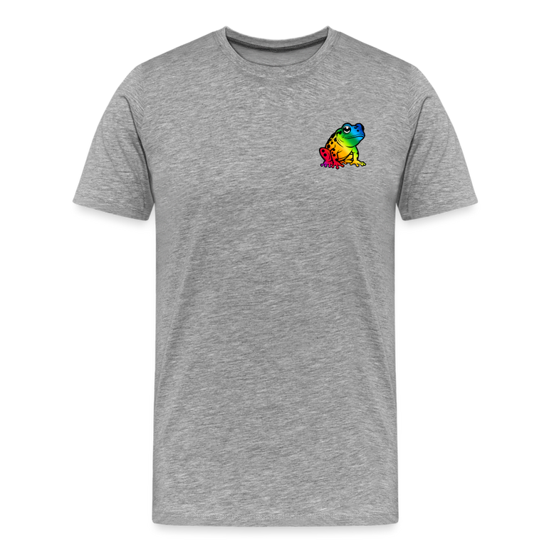 Premium Glow Toad T-Shirt - heather gray
