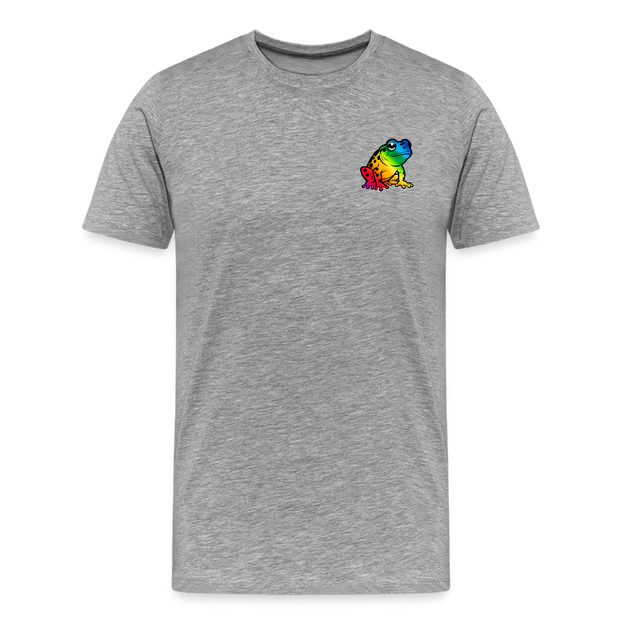 Premium Glow Toad T-Shirt - heather gray