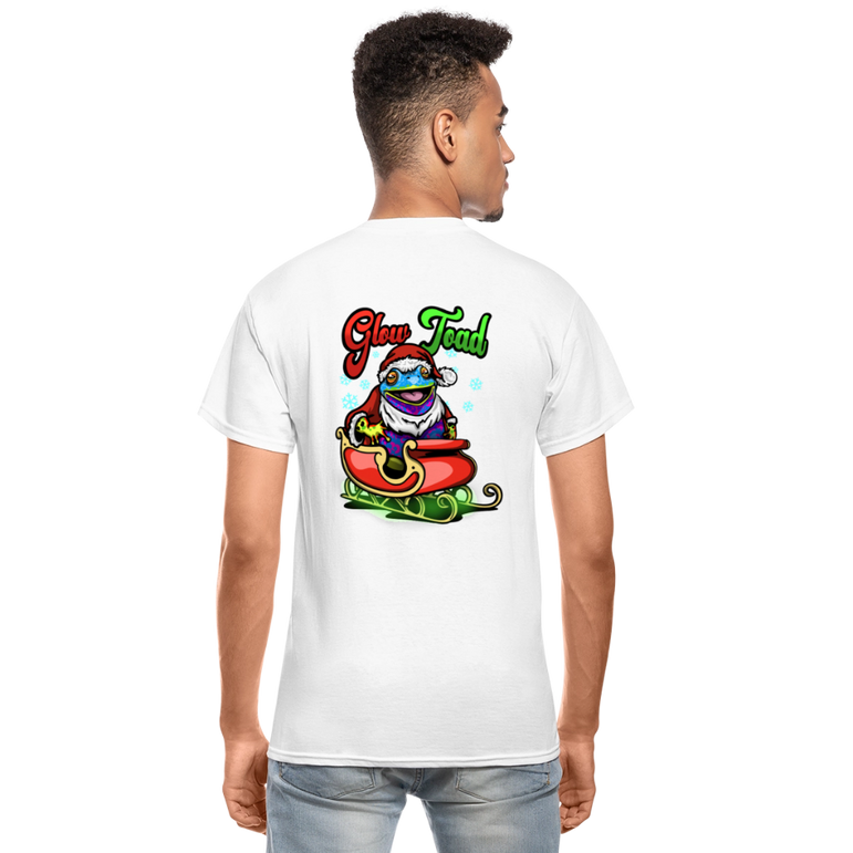 Santa Toad T shirt - white