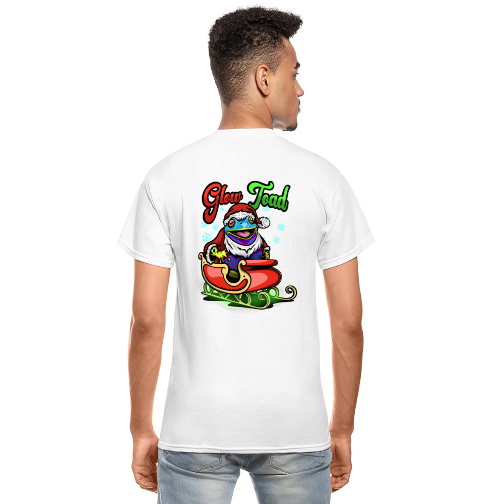 Santa Toad T shirt - white