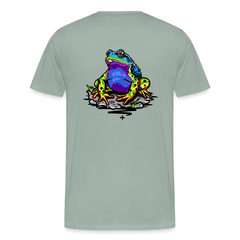 New Glow Toad - steel green