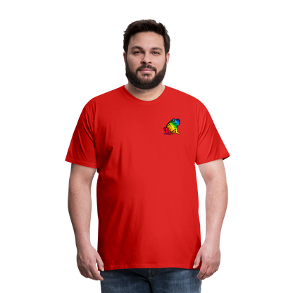 Premium Glow Toad T-Shirt - red