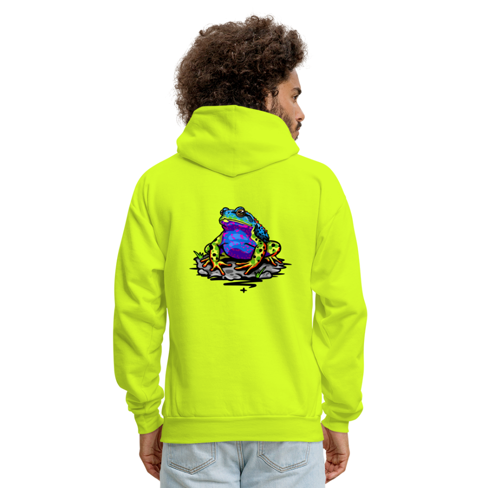 Glow Toad Hoodie - safety green