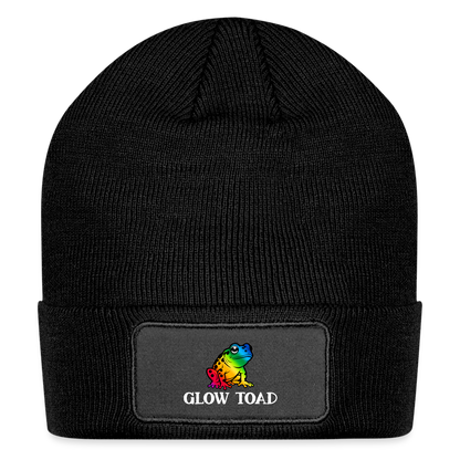 Glow Toad Beanie - black