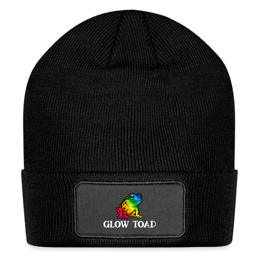 Glow Toad Beanie - black