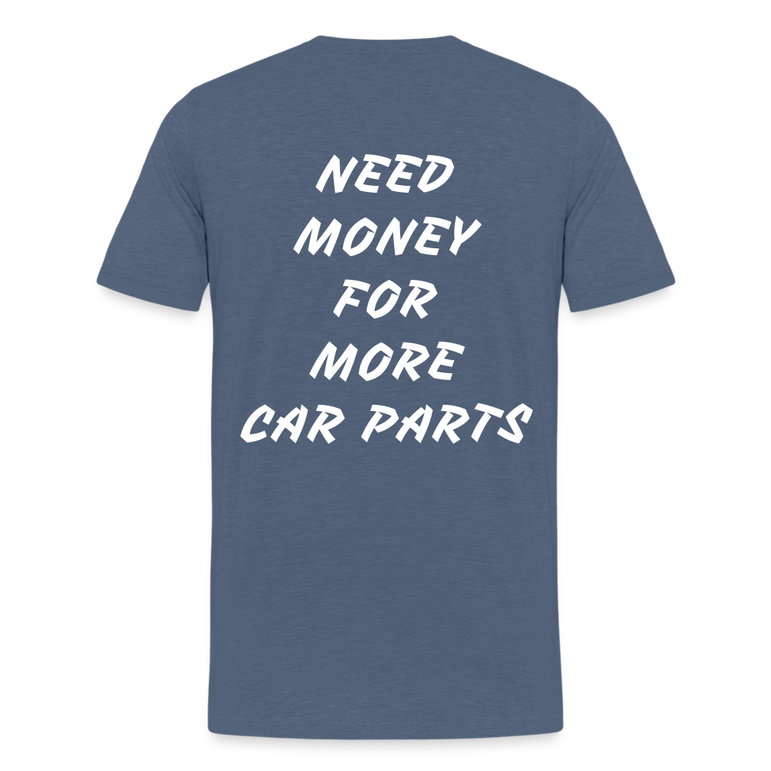 Need Money - heather blue