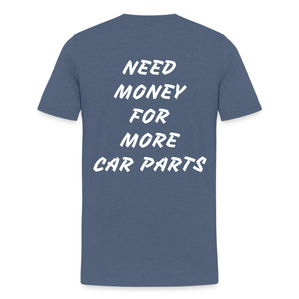 Need Money - heather blue