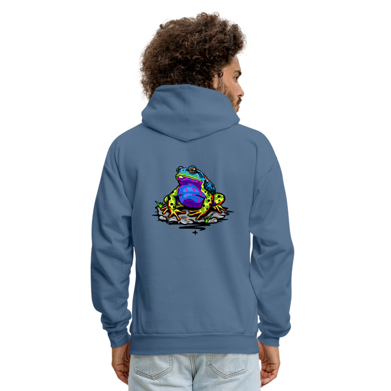Glow Toad Hoodie - denim blue