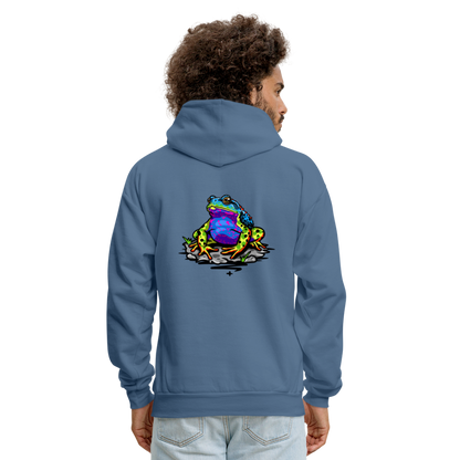 Glow Toad Hoodie - denim blue