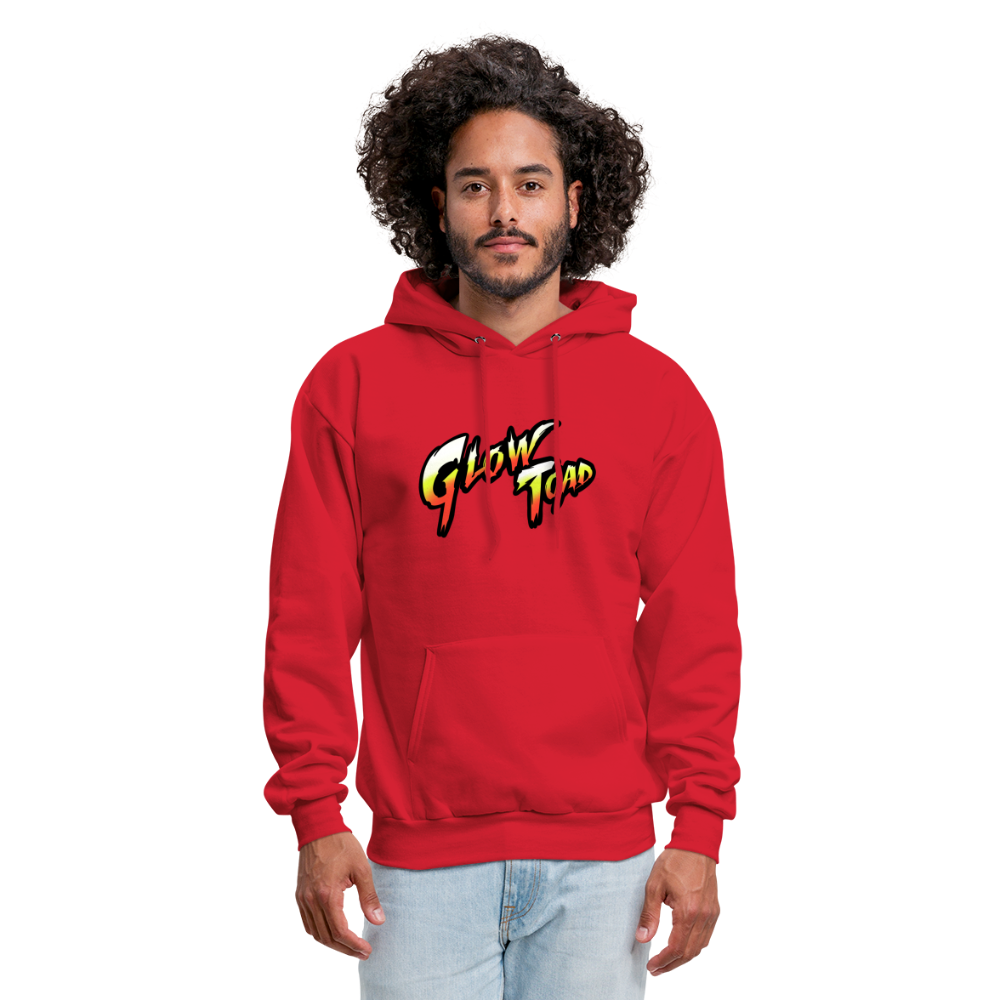 Glow Toad Hoodie - red