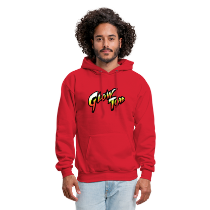 Glow Toad Hoodie - red