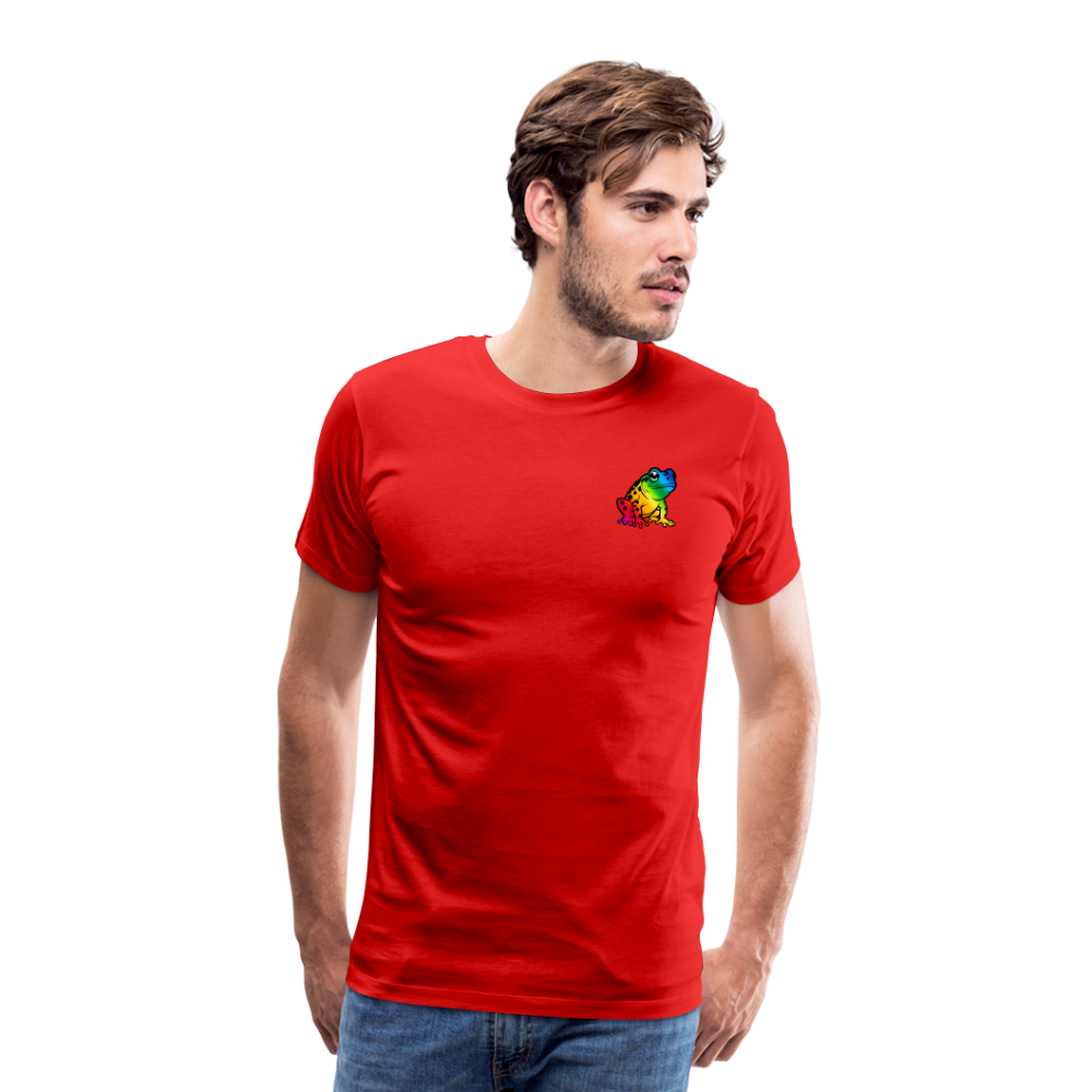 Premium Glow Toad T-Shirt - red