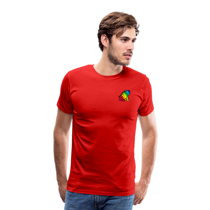 Premium Glow Toad T-Shirt - red