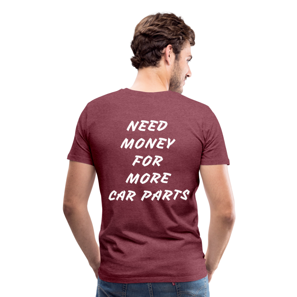 Need Money - heather burgundy