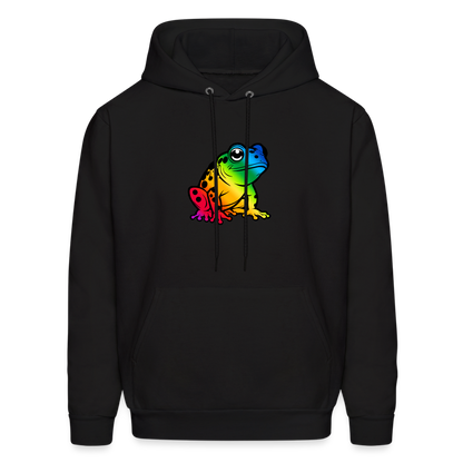 Glow Toad Hoodie - black