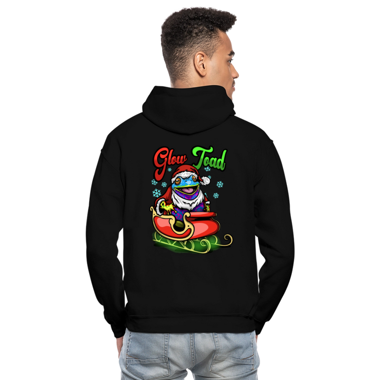 Santa Toad Hoodie - black
