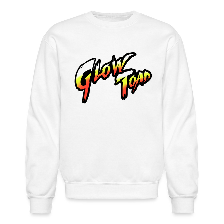 Halloween Toad Crew Neck - white