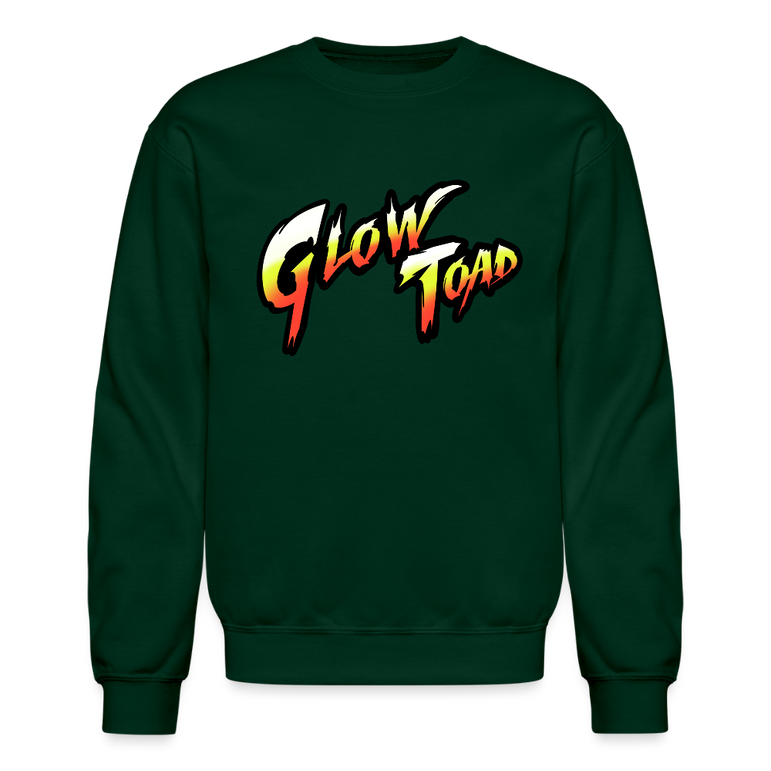 Halloween Toad Crew Neck - forest green