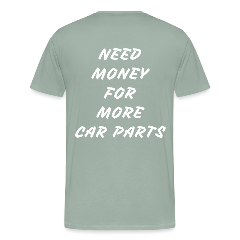 Need Money - steel green