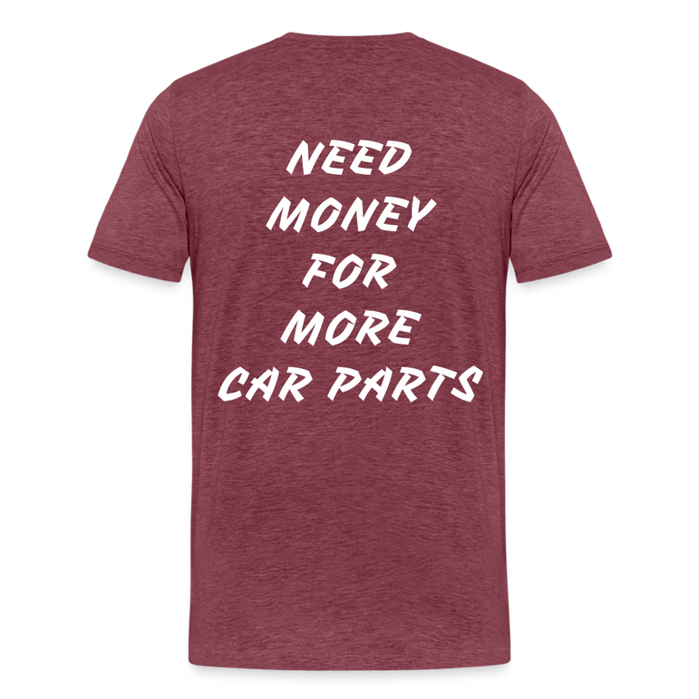 Need Money - heather burgundy