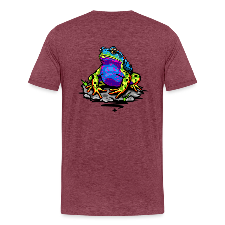New Glow Toad - heather burgundy