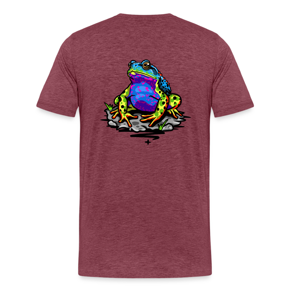 New Glow Toad - heather burgundy