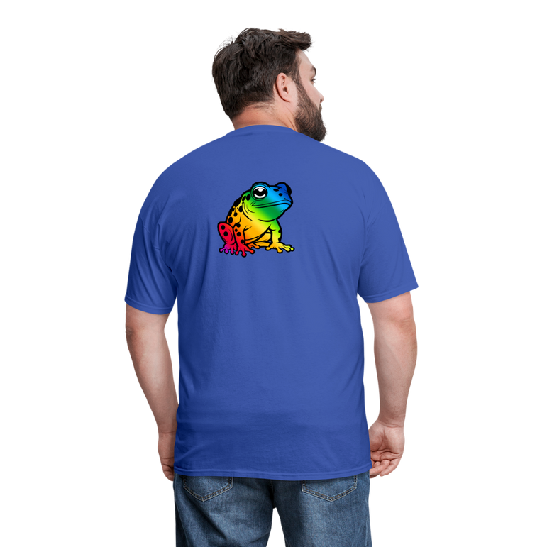 Glow Toad T-Shirt - royal blue