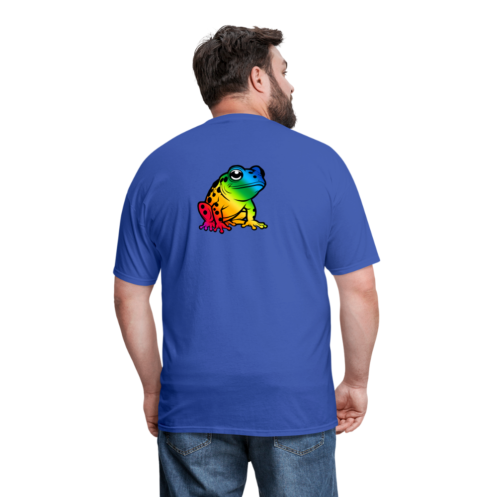 Glow Toad T-Shirt - royal blue