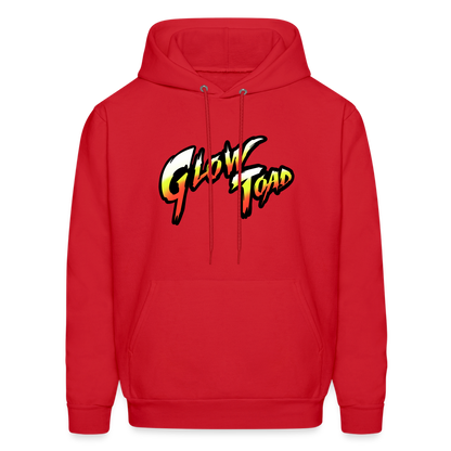 Glow Toad Hoodie - red