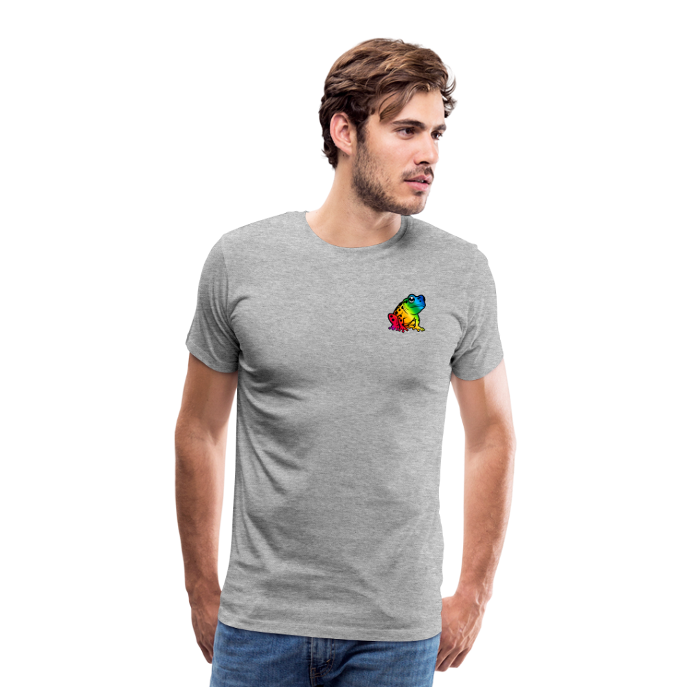 Premium Glow Toad T-Shirt - heather gray