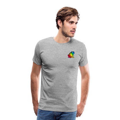 Premium Glow Toad T-Shirt - heather gray