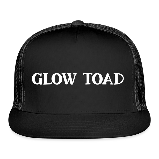Glow Toad Hat - black/black